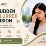 Sudden blurred vision causes, warning signs and when to see an eye doctor